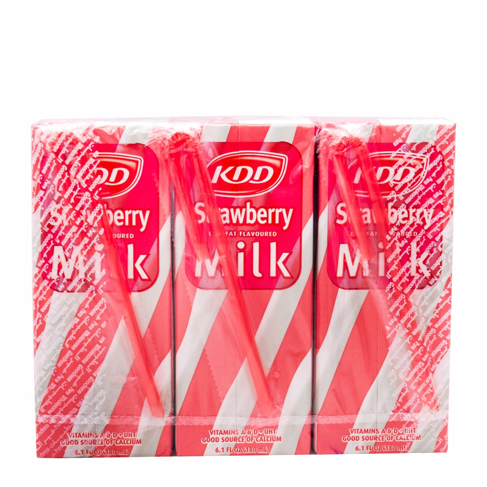 KDD STRAWBERRY MILK 180 ML