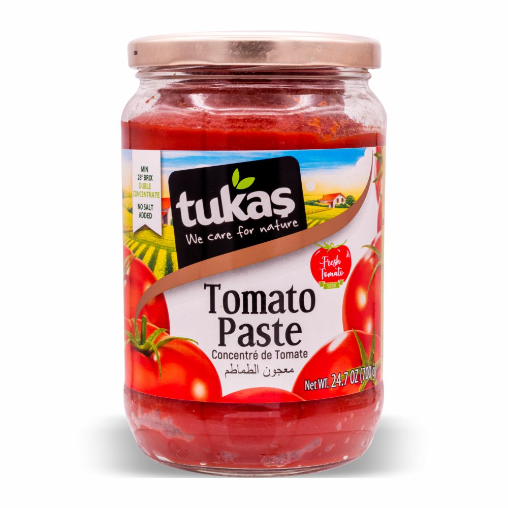 TUKAS TOMATO PASTE JAR 12/24 OZ