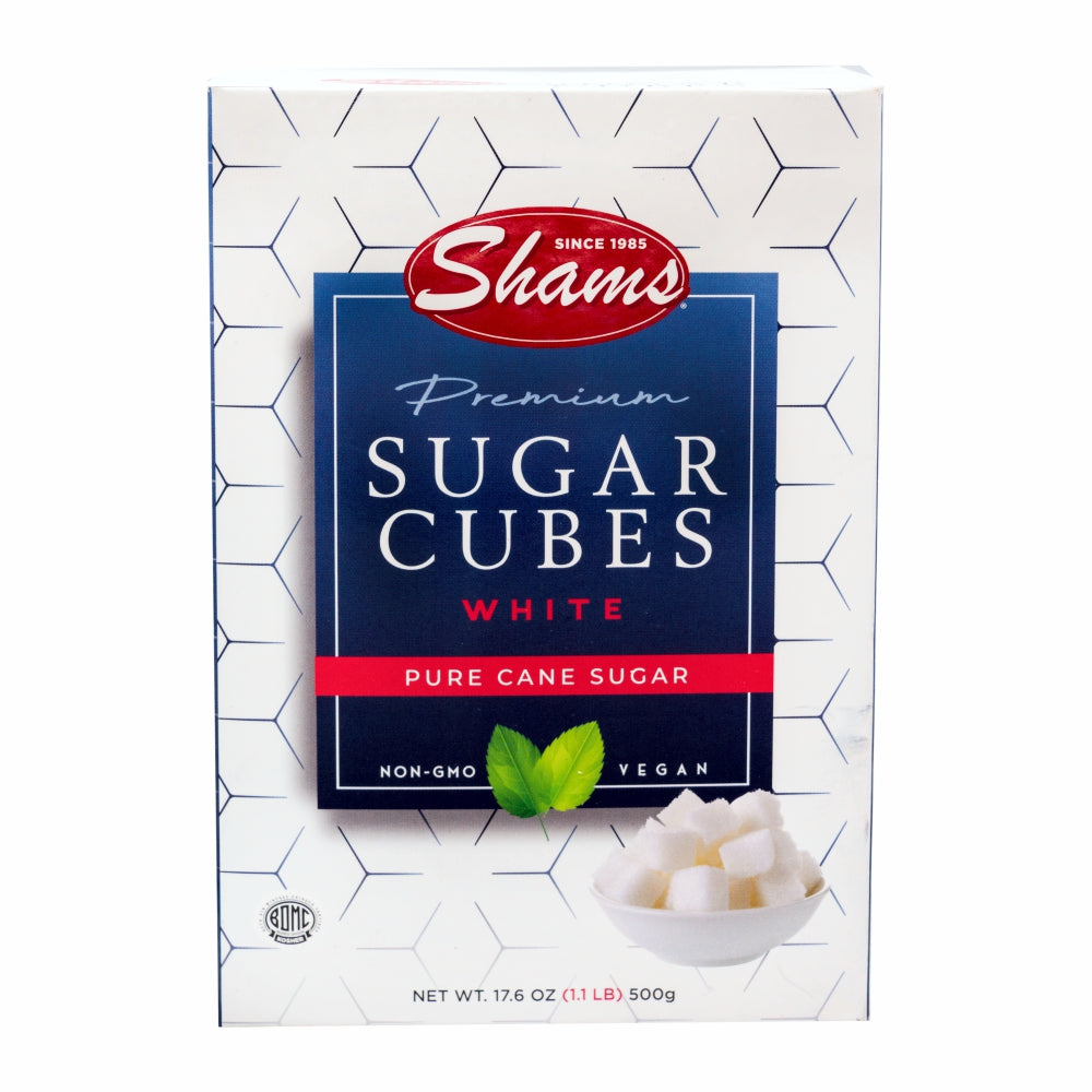 SHAMS WHITE SUGAR CUBES 12/17.6 OZ