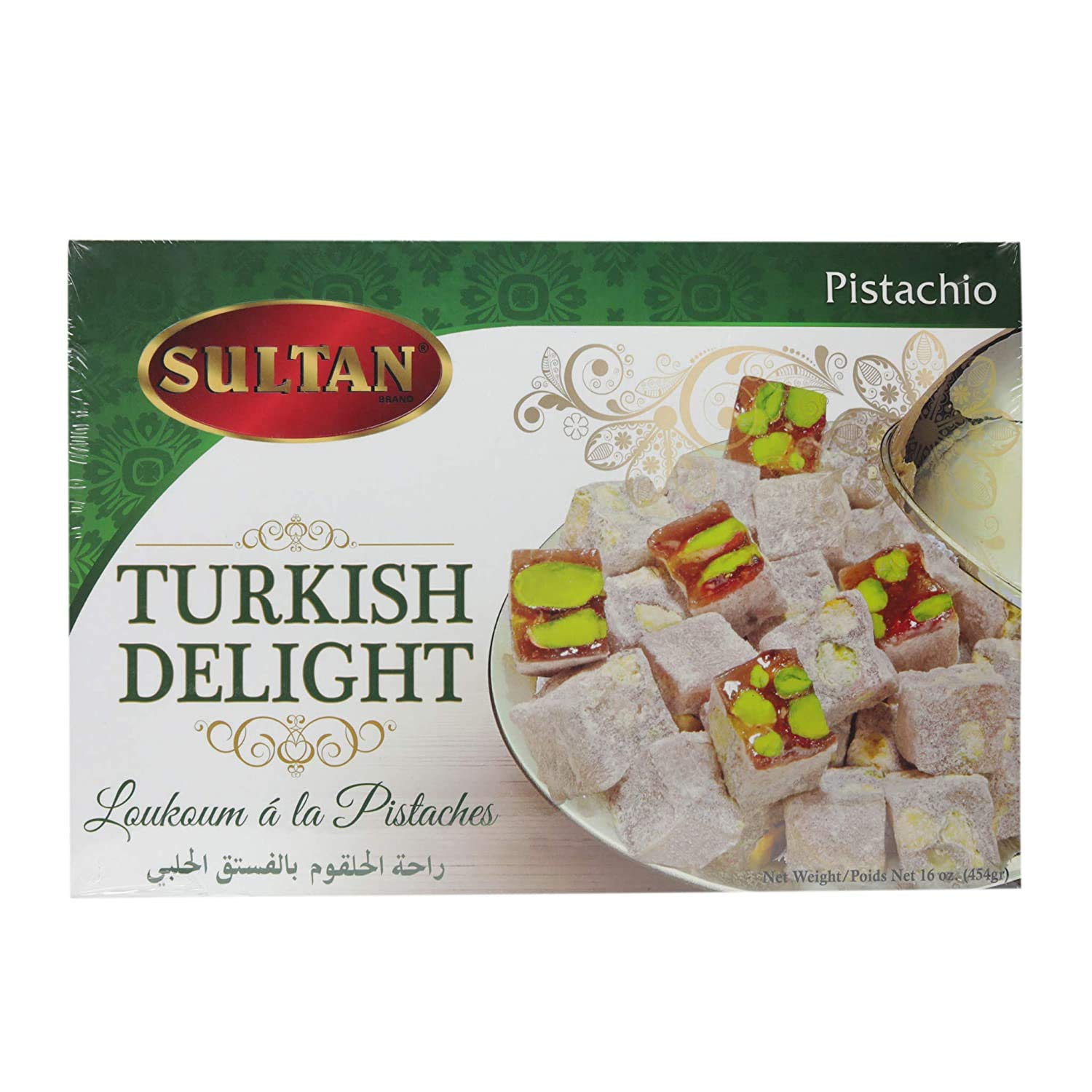 SULTAN TURKISH DELIGHT PISTACHIO