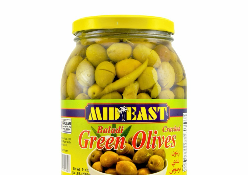 M.E. BALADI GREEN CRACKED OLIVE