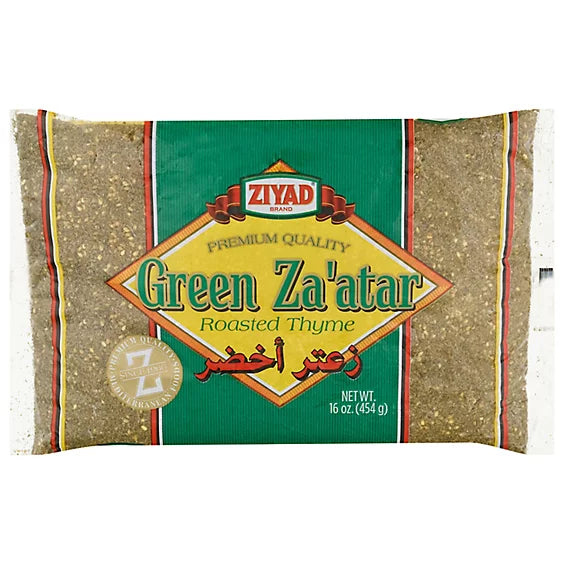 Ziyad Green Zaatar 16 oz