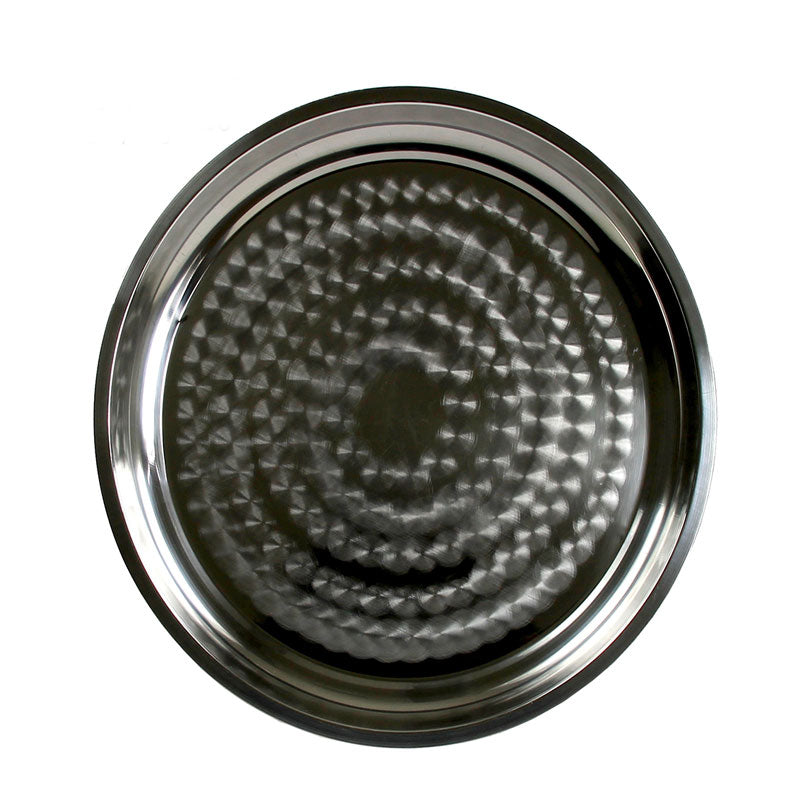 S/S Round Serving Tray 50cm