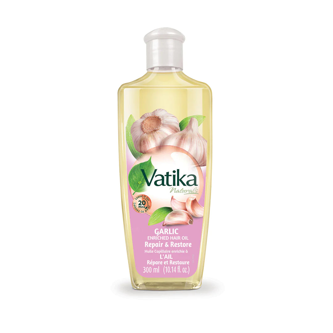 Vatika Naturals Garlic Enriched Hair Oil - 300ml