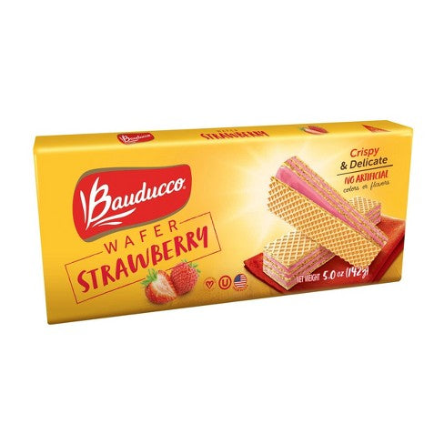 Strawberry wafer