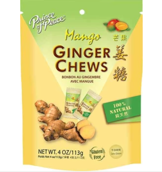 GINGER CHEWS MANGO