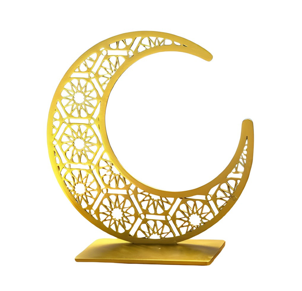 Ramadan Moon Decoration with stand